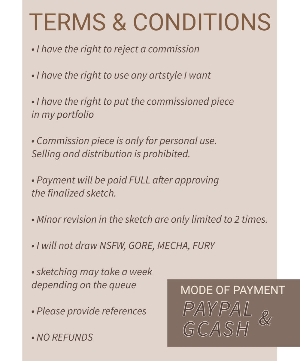 Terms and conditions